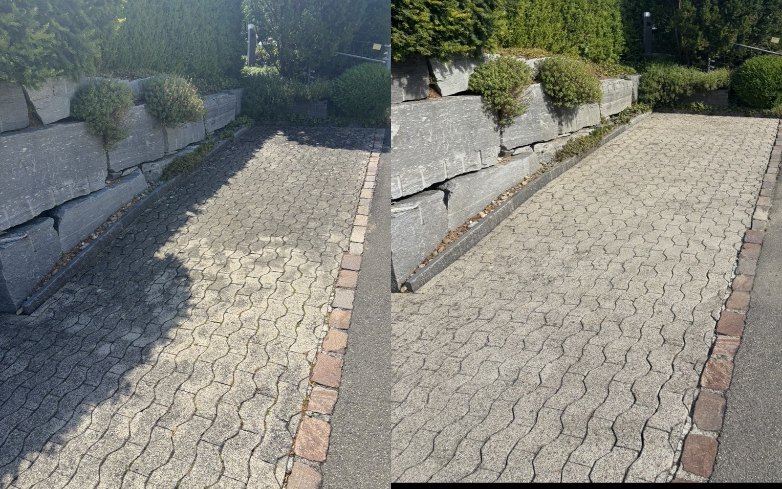 Einheitlich sauber, rundum gepflegt